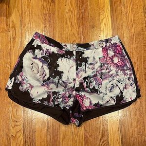 JCPenney Silky Shorts - Size Large - black, pink, blue, purple, white